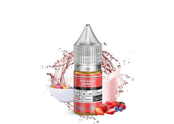 O sabor frutado puro de sal 30ml da nicotina dos glas quentes dos produtos é produção da fábrica fornecedor